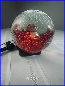 11.59 Lbs 20 Orb Sphere Art Glass Paperweight Controlled Bubbles Vintage Large