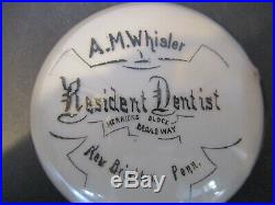 1882 Brown Maxwell Rochester Paperweight Dentist New Brighton Pennsylvania