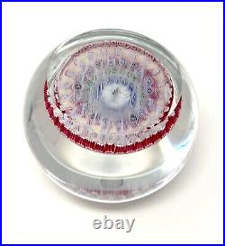 1973 BACCARAT Crystal Pelican GRIDEL Millefiori Silhouette Paperweight #59/240