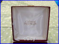 1976 Cased Limited Edition Caithness Glass Paperweight Four Seasons Set 155/500