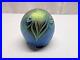 1977-Signed-Vandermark-Blue-Iridescent-Pulled-Feather-Paperweight-01-kfl