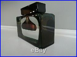 1991 Limited Edition CORREIA Glass Dichroic Rectangular PERFUME BOTTLE #39/250