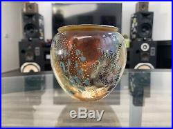 1992 JOSH SIMPSON Art Glass SIGNED Paperweight Vase