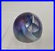 1993-Philabaum-Iridescent-Art-Glass-Paperweight-Abstract-Cutaway-Purple-Round-01-zy