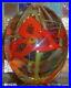 1996-Art-Glass-Robert-Eickholt-Bud-Vase-Paperweight-Red-Trillium-Flowers-01-zfqr