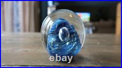 1997 Eickholt 3.25 WSCO Paperweight Blue Tire Reptile