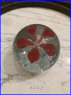 (6) Beautiful European & Designer Vintage Glass Paperweights