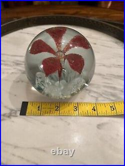 (6) Beautiful European & Designer Vintage Glass Paperweights