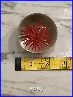 (6) Beautiful European & Designer Vintage Glass Paperweights