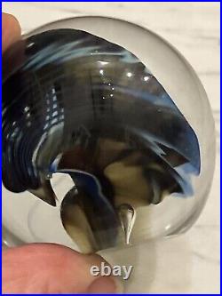 (6) Beautiful European & Designer Vintage Glass Paperweights