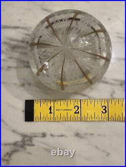 (6) Beautiful European & Designer Vintage Glass Paperweights