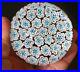 A-Beautiful-Vintage-Paperweight-With-Blue-And-White-Millefiori-01-fkfz