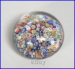 Antique Baccarat French Glass Paperweight, Signed Dated 1847, Animal Canes
