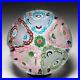 Antique-Clichy-patterned-millefiori-garlands-faceted-glass-paperweight-01-pipm