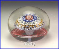 Antique French Glass Millifiori Paperweight Clichy, St Louis or Baccarat
