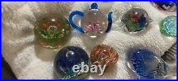 Antique paperweights art glass