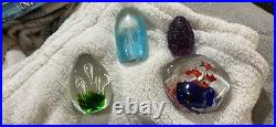 Antique paperweights art glass