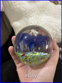 Antique paperweights art glass