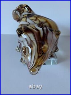 Art Glass Conch Shell