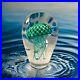 Artist-Signed-Green-Controlled-Bubbles-Jellyfish-Art-Glass-Paperweight-2019-01-nmlp
