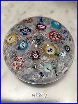 BACCARAT Paperweight Dated 1848