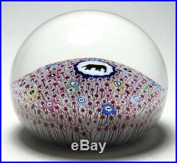Baccarat 1973 Gridel Series Millefiori Elephant Limited Edition Paperweight