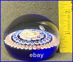 Baccarat WE THE PEOPLE Millefiori Paperweight, Signed! 1987! RARE HARD TO FIND