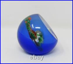 Caithness Art Glass Scotland Unicorn Dance Forest Millefiori Paperweight