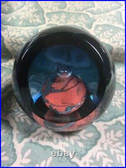 Caithness Mariner 2 Glass Paperweight Scotland Limited Edition