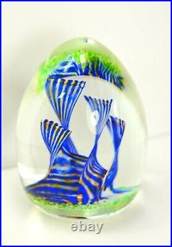 Caithness Panache Scotland Designer Blown Art Glass Paperweight Limited Edition