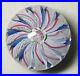 Cape-Cod-Glass-Works-Rwd-White-Blue-Latticino-Crown-Paperweight-WithClichy-Rose-01-hj