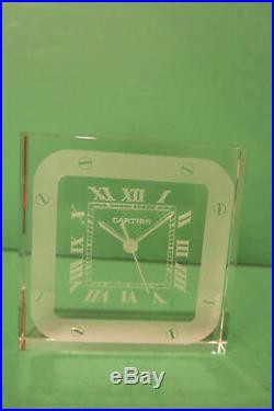 Cartier Paperweight Santos Watch Design w Red Box