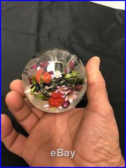 Cathy Richardson 2014 glass paperweight BEAUTIFUL ONE OF A KIND