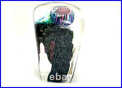 Collectible Paperweight Mike Carney Art Glass Studio Vitra