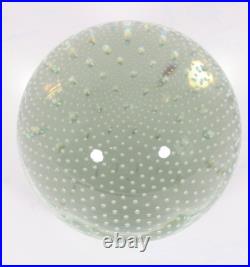 Controlled Bubbles 6 Sphere Art Glass Orb Gazing Ball Paperweight