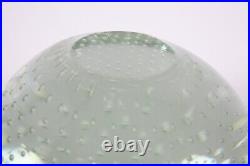 Controlled Bubbles 6 Sphere Art Glass Orb Gazing Ball Paperweight