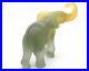 DAUM-FRANCE-Crystal-Art-Glass-Pate-de-Verre-Lucky-Elephant-Sculpture-Apr-5Hx7L-01-cgje