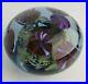 David-Lotton-1994-signed-art-glass-paperweight-with-little-purple-flowers-Milli-01-qc