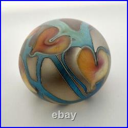 David Lotton Studio Art Glass Paperweight signed