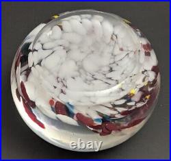 Degenhart Columbus OH Vintage Airplane Aviation Glass Paperweight