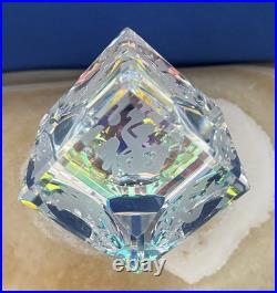 Dichroic Millennium Crystal Cube Chinese Immortals Art Glass Prism 4