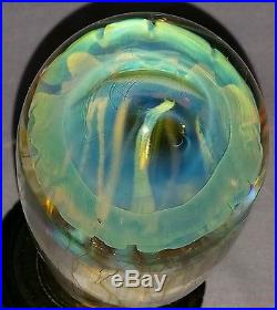 Exquisite 6 Signed Satava 1881-04 Moon Jelly Fish Popping Iridescent Colors