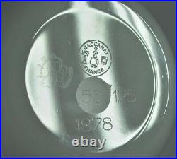 Edles Paperweight BACCARAT 1978 EXOTIC BUTTERFLY lim. Edition No 53/125