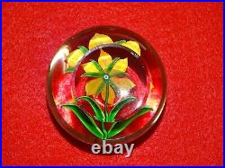 Estate Fresh Art Glass Paperweight, RANDALL GRUBB 95
