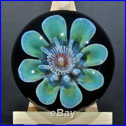 Fantasy Floral Paperweight by Trey Cornette