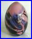 Fenton-Art-Glass-Robert-Barber-1976-Egg-Paperweight-Pink-Blue-Black-01-vgr