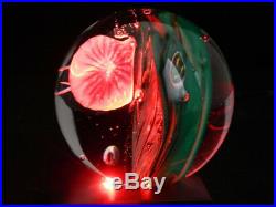 Glass Eye Studio Environmental Phantom of the Sea Jellyfish Paperweight 603