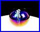 Glass-Eye-Studio-Msh-Signed-Iridescent-Spots-Round-2-7-8-Paperweight-1985-01-cmug