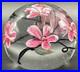 Glass-Eye-Studio-Paperweight-Cherry-Blossom-Flowers-441-Vintage-1985-01-by