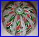 Gorgeous-1985-Perthshire-Paperweight-Millefiori-Twisted-Spokes-Clear-Red-Green-01-pc
